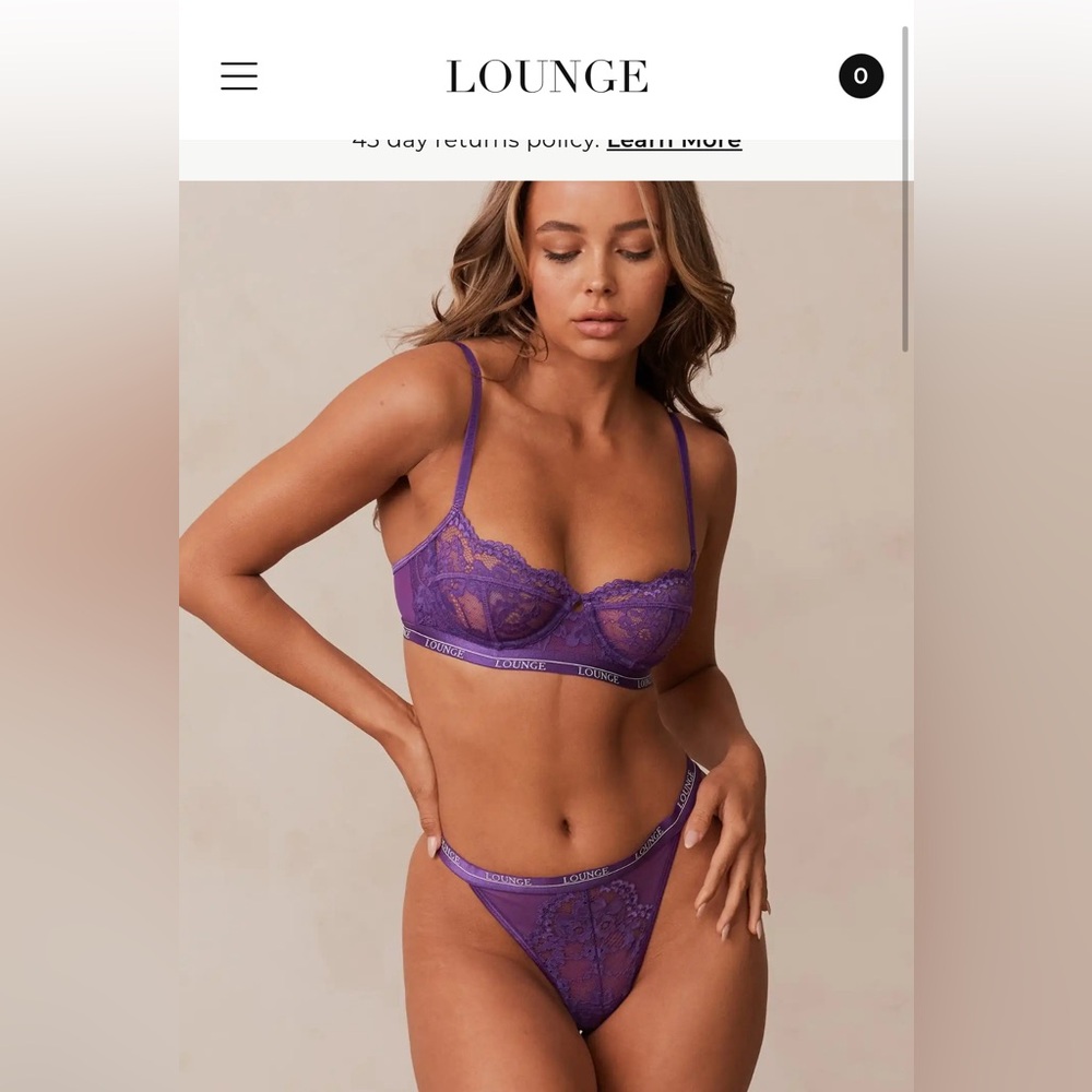 LOUNGE Blossom Balcony Bra